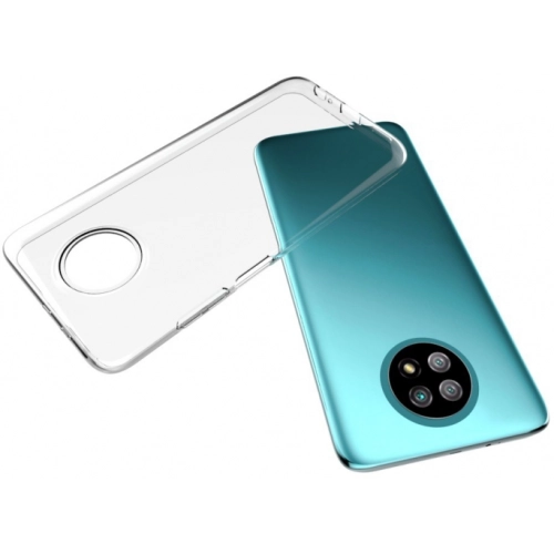 Xiaomi Redmi Note 9T Kılıf Kamera Korumalı Esnek Silikon Kapak - Şeffaf