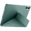 Xiaomi Redmi Pad Pro Tablet Kılıfı Standlı Tri Folding Kalemlikli Silikon Smart Cover - Koyu Yeşil