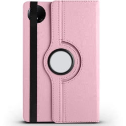 Xiaomi Redmi Pad SE 8.7 Tablet Kılıfı 360 Derece Dönebilen Standlı Kapak - Pembe