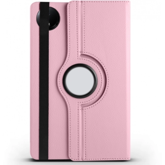 Xiaomi Redmi Pad SE 8.7 Tablet Kılıfı 360 Derece Dönebilen Standlı Kapak - Pembe