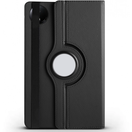Xiaomi Redmi Pad SE 8.7 Tablet Kılıfı 360 Derece Dönebilen Standlı Kapak - Siyah