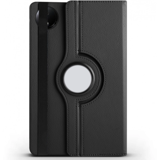 Xiaomi Redmi Pad SE 8.7 Tablet Kılıfı 360 Derece Dönebilen Standlı Kapak - Siyah