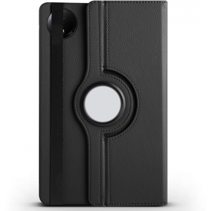 Xiaomi Redmi Pad SE 8.7 Tablet Kılıfı 360 Derece Dönebilen Standlı Kapak - Siyah