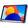 Xiaomi Redmi Pad SE 8.7 Tablet Kılıfı Standlı Tri Folding Kalemlikli Silikon Smart Cover - Gri