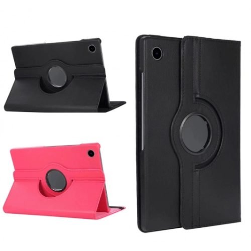 Xiaomi Redmi Pad Tablet Kılıfı 360 Derece Dönebilen Standlı Kapak - Açık Pembe