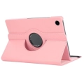 Xiaomi Redmi Pad Tablet Kılıfı 360 Derece Dönebilen Standlı Kapak - Açık Pembe