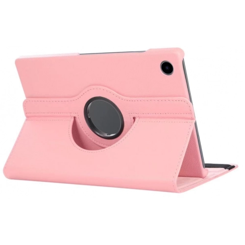 Xiaomi Redmi Pad Tablet Kılıfı 360 Derece Dönebilen Standlı Kapak - Açık Pembe