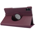 Xiaomi Redmi Pad Tablet Kılıfı 360 Derece Dönebilen Standlı Kapak - Mürdüm