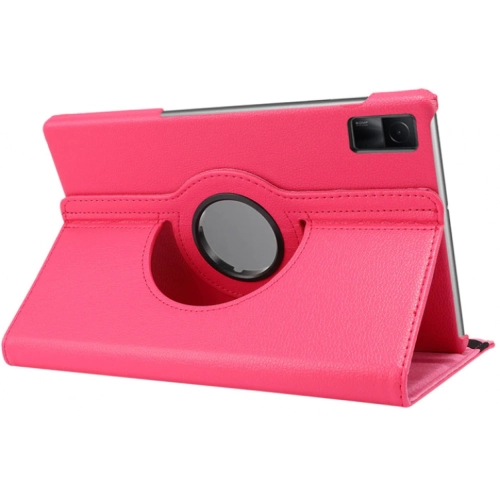 Xiaomi Redmi Pad Tablet Kılıfı 360 Derece Dönebilen Standlı Kapak - Pembe