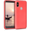Xiaomi Redmi S2 Kılıf İnce Soft Mat Renkli Esnek Silikon Kapak - Kırmızı