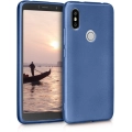 Xiaomi Redmi S2 Kılıf İnce Soft Mat Renkli Esnek Silikon Kapak - Lacivert