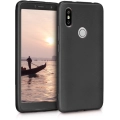 Xiaomi Redmi S2 Kılıf İnce Soft Mat Renkli Esnek Silikon Kapak - Siyah