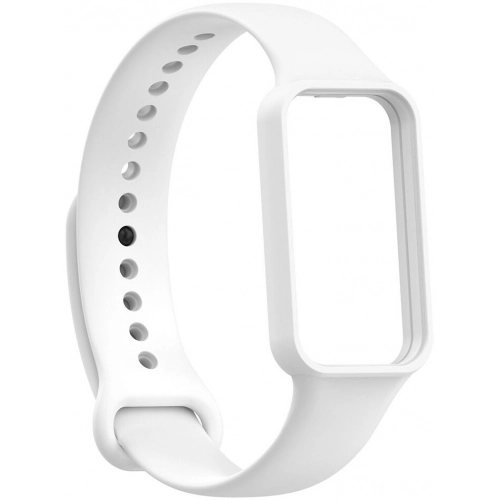Xiaomi Redmi Smart Band 2 Kordon Renkli Delikli Yumuşak Silikon KRD-87 - Beyaz