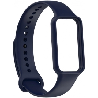 Xiaomi Redmi Smart Band 2 Kordon Renkli Delikli Yumuşak Silikon KRD-87 - Lacivert