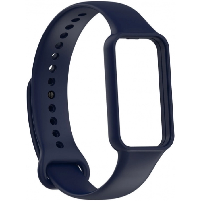 Xiaomi Redmi Smart Band 2 Kordon Renkli Delikli Yumuşak Silikon KRD-87 - Lacivert