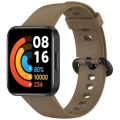 Xiaomi Redmi Watch 2 Lite Klasik Kordon Renkli Delikli Yumuşak Silikon Kordon  - Kahve