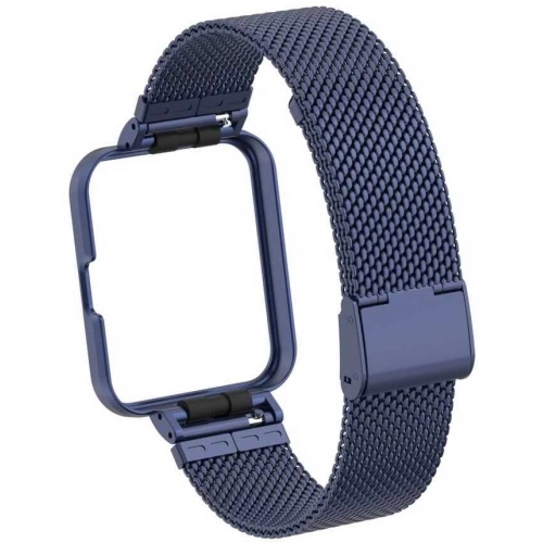 Xiaomi Redmi Watch 2 Lite Metal Örgülü Klipsli Kordon KRD-66 - Krem