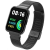 Xiaomi Redmi Watch 2 Lite Metal Örgülü Klipsli Kordon KRD-66 - Siyah