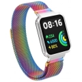 Xiaomi Redmi Watch 2 Lite Metal Örgülü Mıknatıslı Kordon KRD-58 - Colorful
