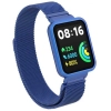 Xiaomi Redmi Watch 2 Lite Metal Örgülü Mıknatıslı Kordon KRD-58 - Mavi
