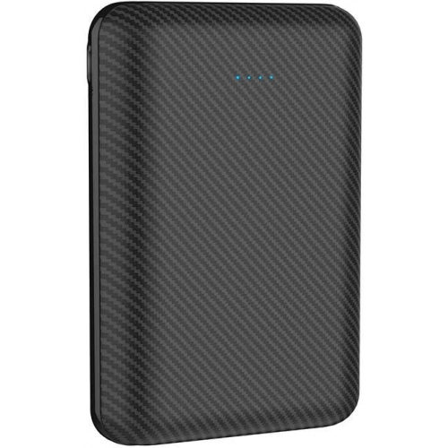 Xipin M1 10000 mAh Hızlı Şarj Powerbank LED Göstergeli - Siyah