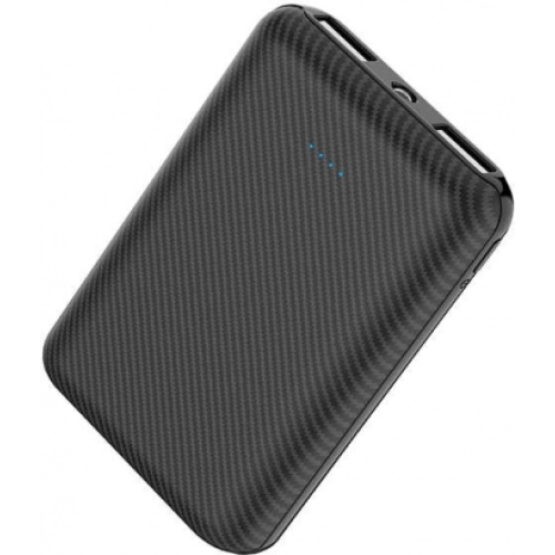 Xipin M1 10000 mAh Hızlı Şarj Powerbank LED Göstergeli - Siyah