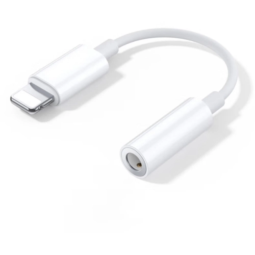 Zore AC-04 Lightning to 3.5mm Aux Çevirici Ses Adaptörü - Beyaz