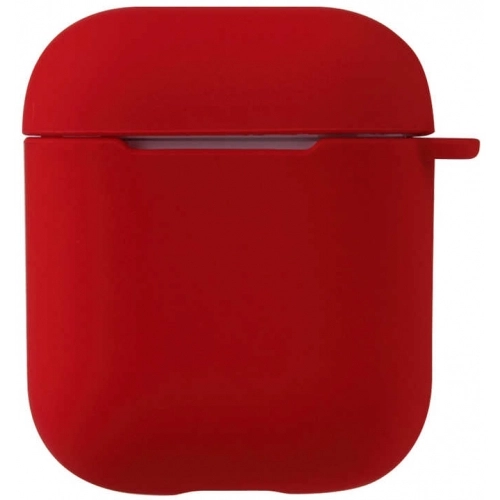 Zore Apple Airpods Kılıf Airbag 11 Soft Silikon - Kırmızı