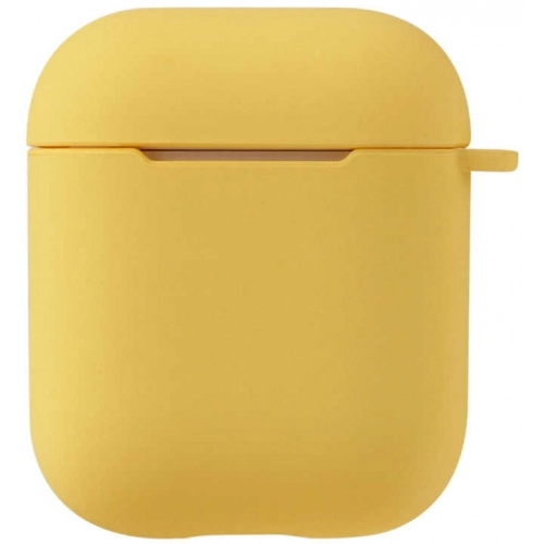 Zore Apple Airpods Kılıf Airbag 11 Soft Silikon - Sarı