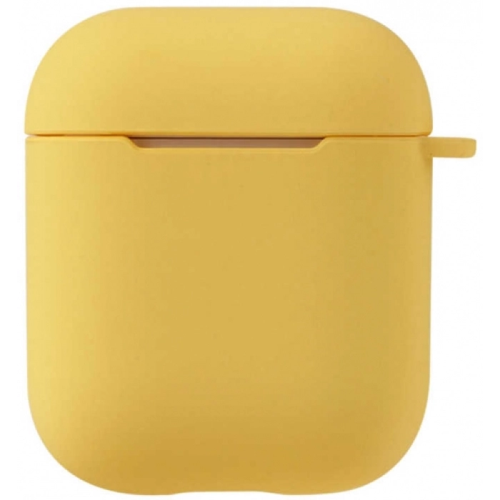 Zore Apple Airpods Kılıf Airbag 11 Soft Silikon - Sarı