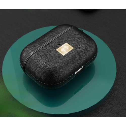 Zore Apple Airpods Pro Kılıf Deri Tasarımlı Silikon Kapak - Kırmızı