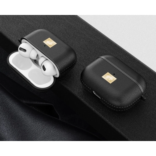 Zore Apple Airpods Pro Kılıf Deri Tasarımlı Silikon Kapak - Kırmızı