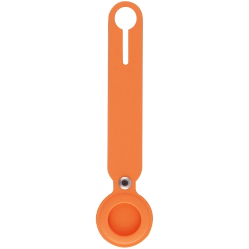 Zore Apple Airtag Silikon Anahtarlık 02 - Turuncu