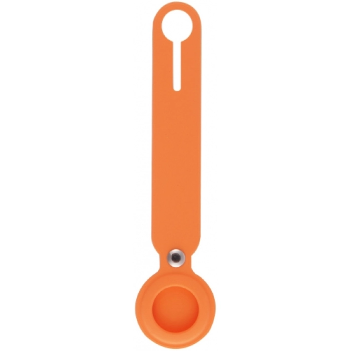 Zore Apple Airtag Silikon Anahtarlık 02 - Turuncu