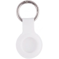 Zore Apple Airtag Silikon Anahtarlık - Beyaz