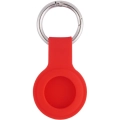 Zore Apple Airtag Silikon Anahtarlık - Kırmızı