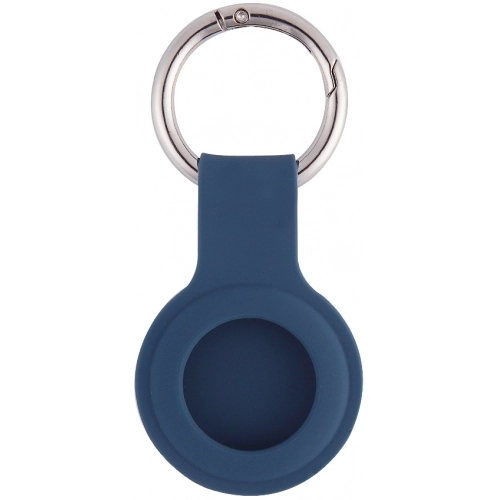 Zore Apple Airtag Silikon Anahtarlık - Lacivert
