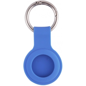 Zore Apple Airtag Silikon Anahtarlık - Mavi