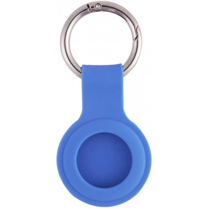 Zore Apple Airtag Silikon Anahtarlık - Mavi
