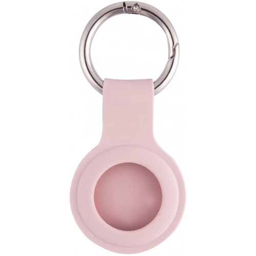 Zore Apple Airtag Silikon Anahtarlık - Pembe