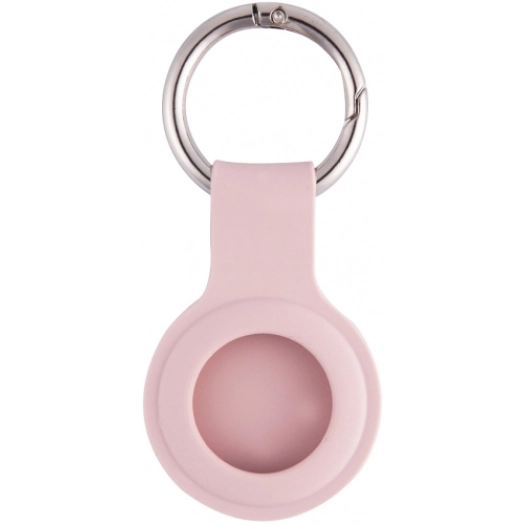 Zore Apple Airtag Silikon Anahtarlık - Pembe