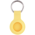 Zore Apple Airtag Silikon Anahtarlık - Sarı