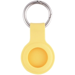 Zore Apple Airtag Silikon Anahtarlık - Sarı