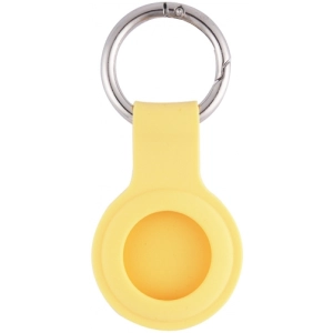 Zore Apple Airtag Silikon Anahtarlık - Sarı
