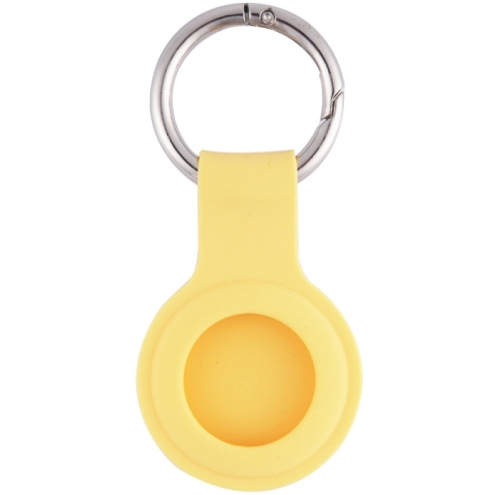 Zore Apple Airtag Silikon Anahtarlık - Sarı