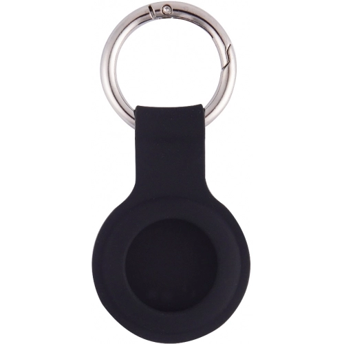 Zore Apple Airtag Silikon Anahtarlık - Siyah