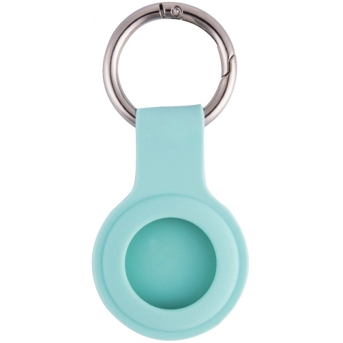 Zore Apple Airtag Silikon Anahtarlık - Turkuaz