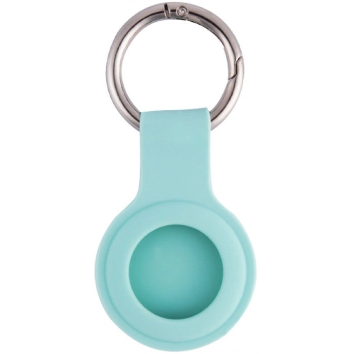 Zore Apple Airtag Silikon Anahtarlık - Turkuaz