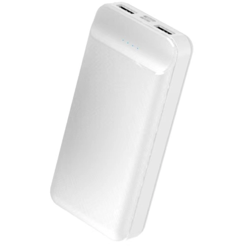 Zore B-05 Hızlı Şarj Özellikli Led Göstergeli Taşınabilir Powerbank 20000mAh - Beyaz