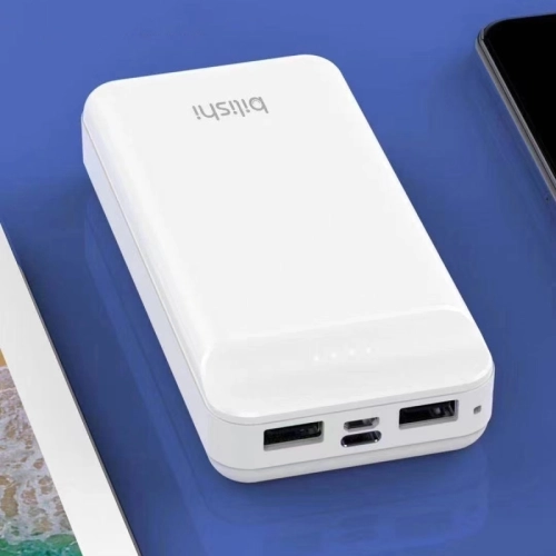 Zore B-05 Hızlı Şarj Özellikli Led Göstergeli Taşınabilir Powerbank 20000mAh - Beyaz